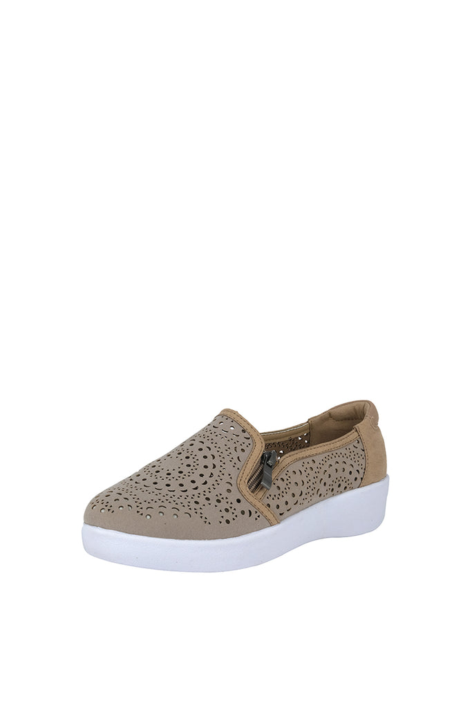 Mocasin Agua Marina Beige Alquimia