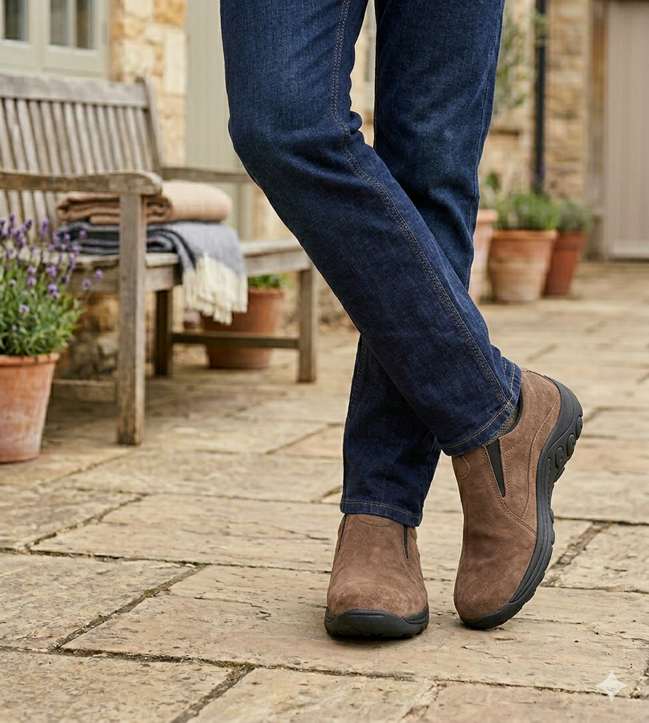 Zapato de Cuero Casual Aeranthes Cafe London Adixt – Komo2
