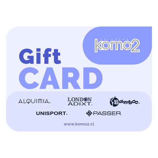 Tarjeta de Regalo Komo2