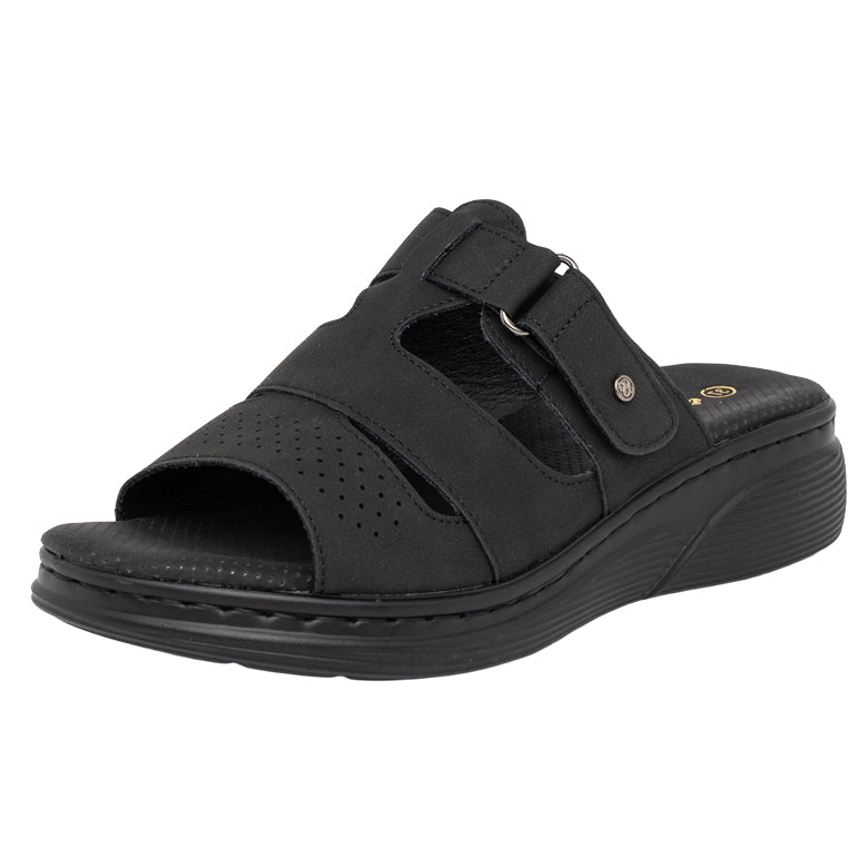 Sandalia Dore Negro Passer