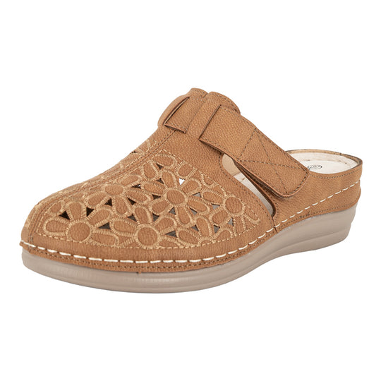 Puntilla Confort con Velcro Fabri Caramelo Passer