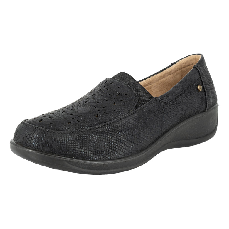 Mocasín Casual Confort con Elástico Hebei Negro Passer