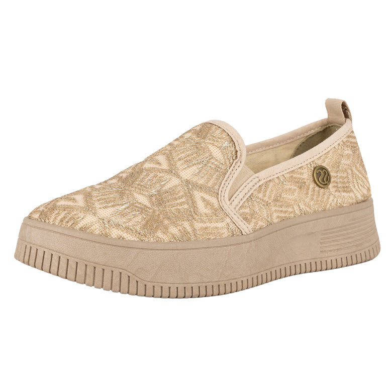 Zapatilla Velin Beige Passer