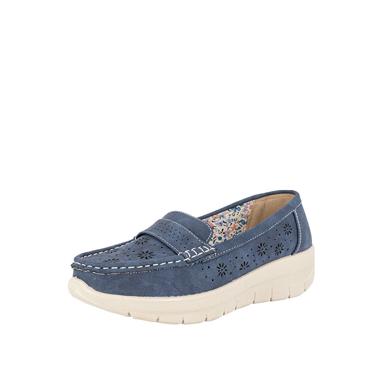 Mocasin Belloc Azul Passer