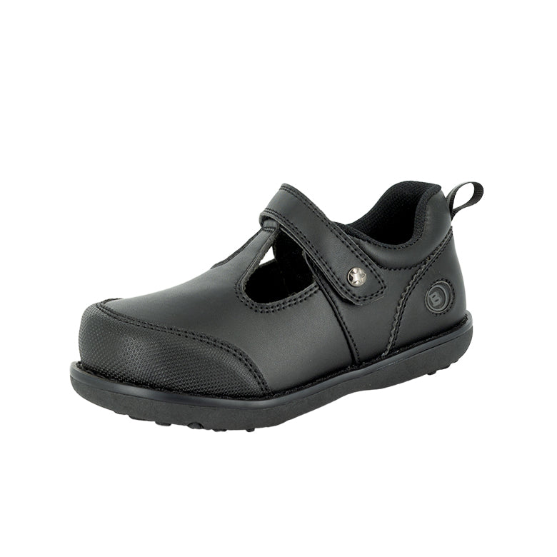 Zapato Escolar Bonete Negro Bamboo