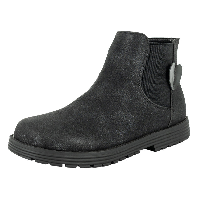 Botin Erins Negro Bamboo