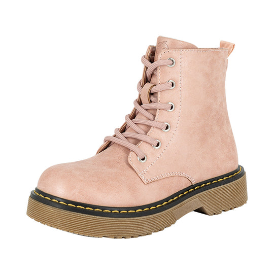 Botin Min Rosado Bamboo