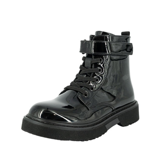 Botin Danica Negro Charol Bamboo