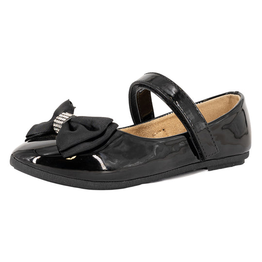 Ballerina Fiesta Negro Charol Bamboo