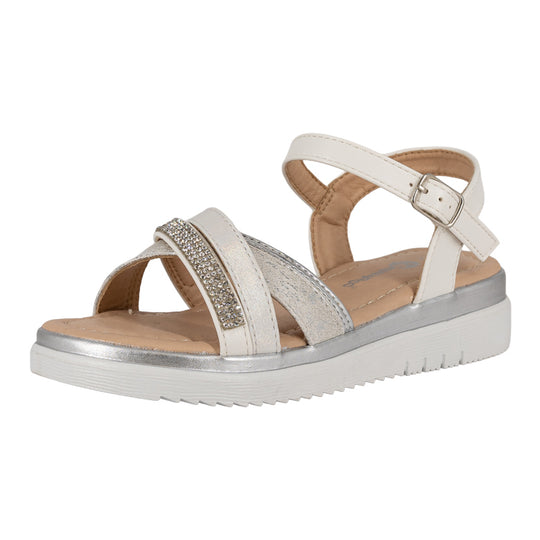 Sandalia Ibit Blanco Bamboo