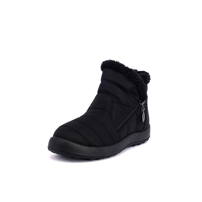 Botin Lambda Negro Bamboo