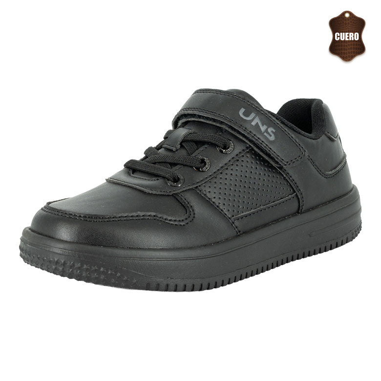Zapatilla Escolar Nico Negro UNS