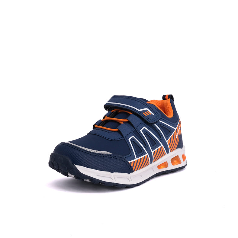 Zapatilla Hawk  Con Luces Azul Naranja Bamboo