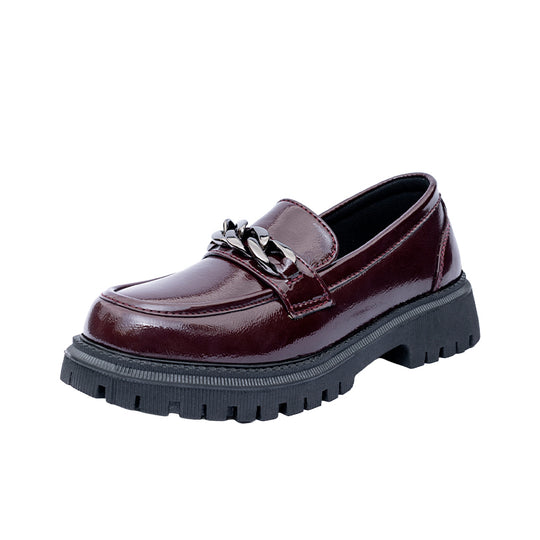 Mocasin Ituri Burdeo Charol Alquimia