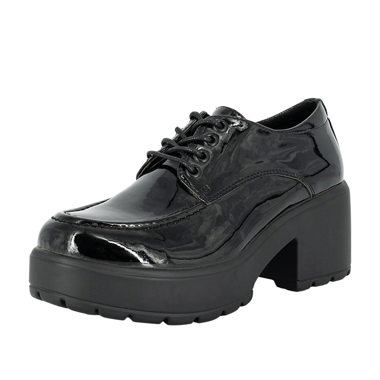 Mocasin Loan Negro Charol Alquimia
