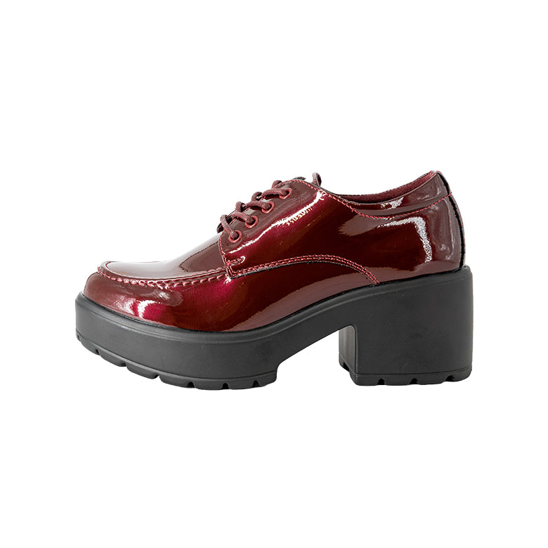 Mocasin Loan Burdeo Charol Alquimia