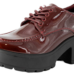 Mocasin Loan Burdeo Charol Alquimia