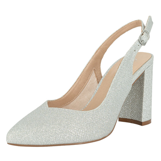 Zapato Shine Plateado Alquimia