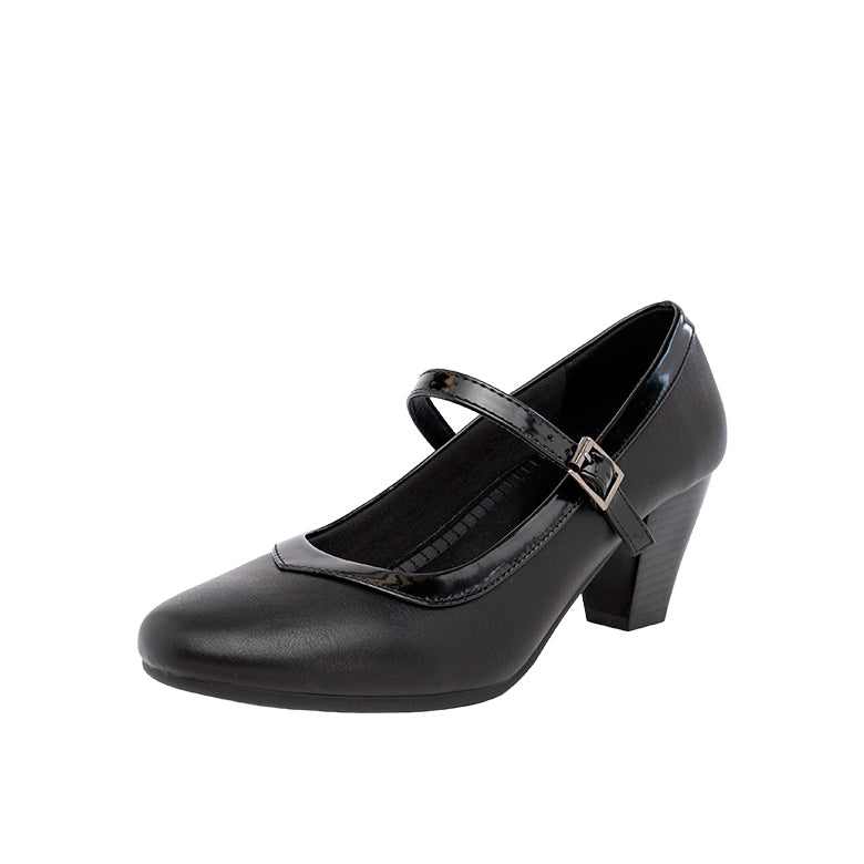 Zapato Cueca Formal Tina Negro Alquimia