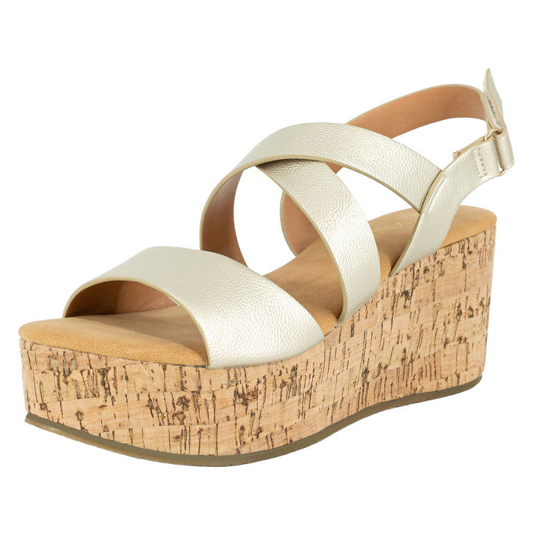 Sandalia Milan Dorado Alquimia