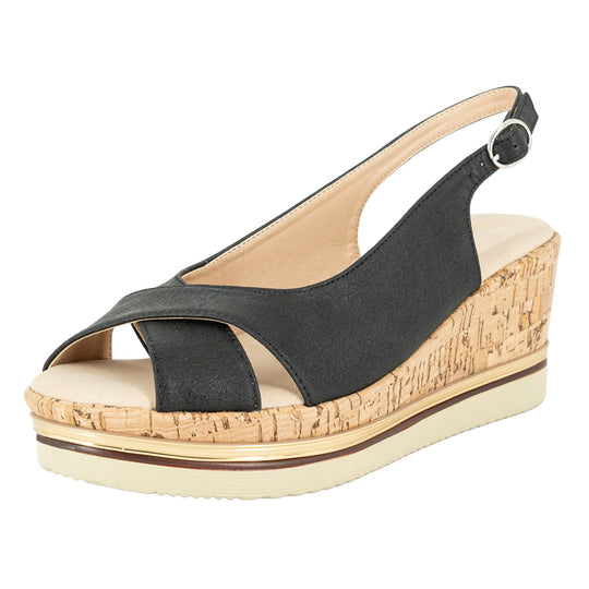 Sandalia Jerid Negro Alquimia