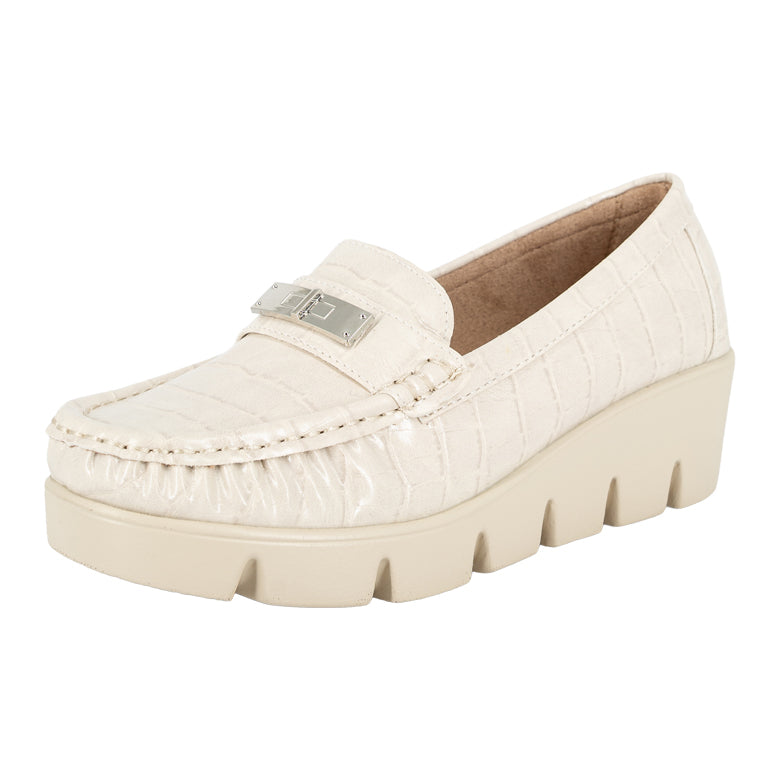 Mocasin Casual Abbey Hueso Alquimia