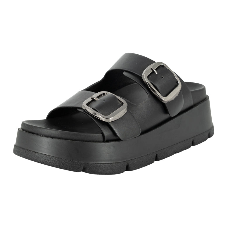 Sandalia Chunky con Plataforma Julien Negro Alquimia