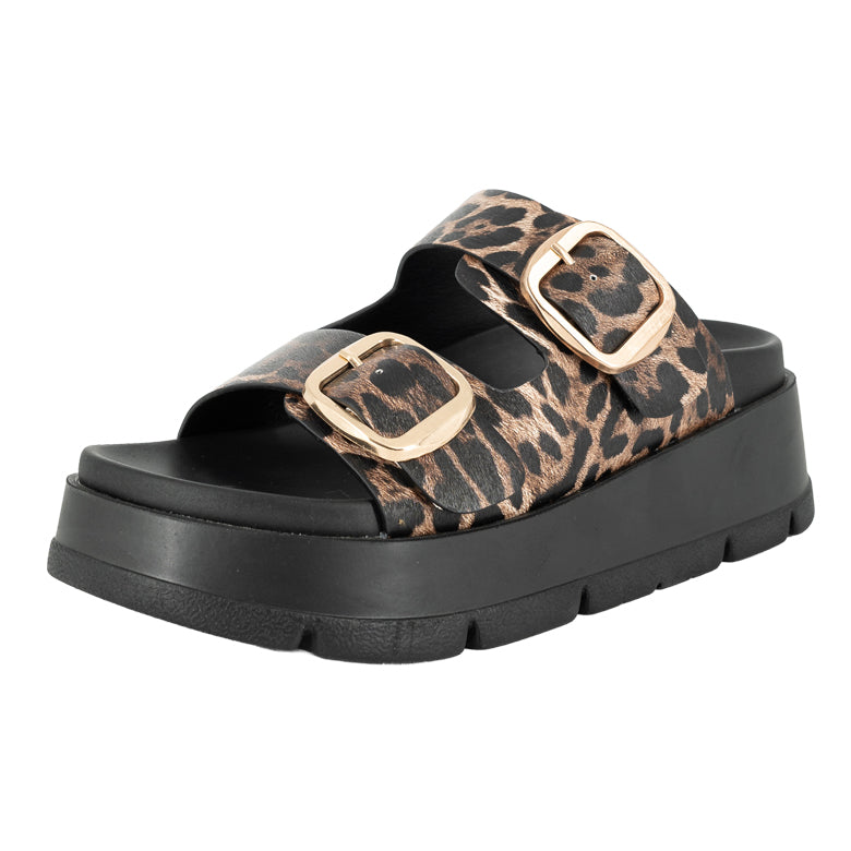 Sandalia Chunky con Plataforma Julien Animal Print Alquimia