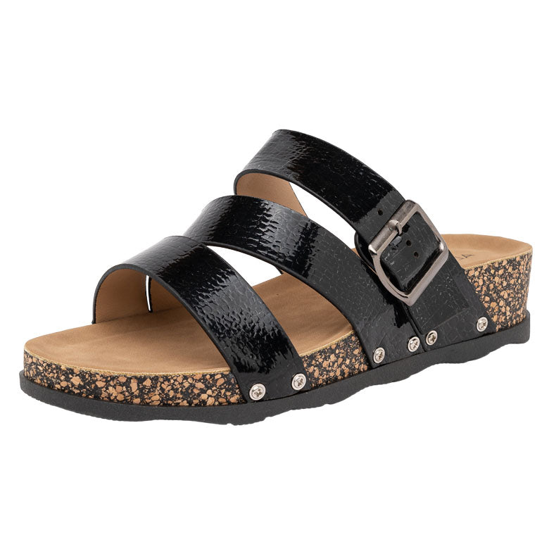 Sandalia Tormo Negro Alquimia