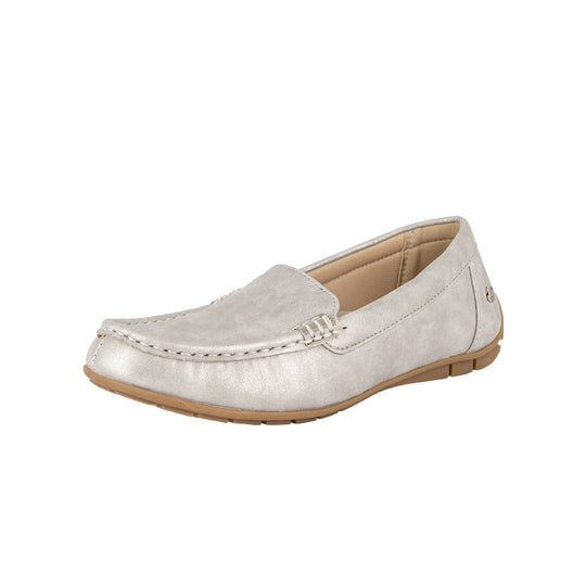 Mocasin Santis Plateado Alquimia