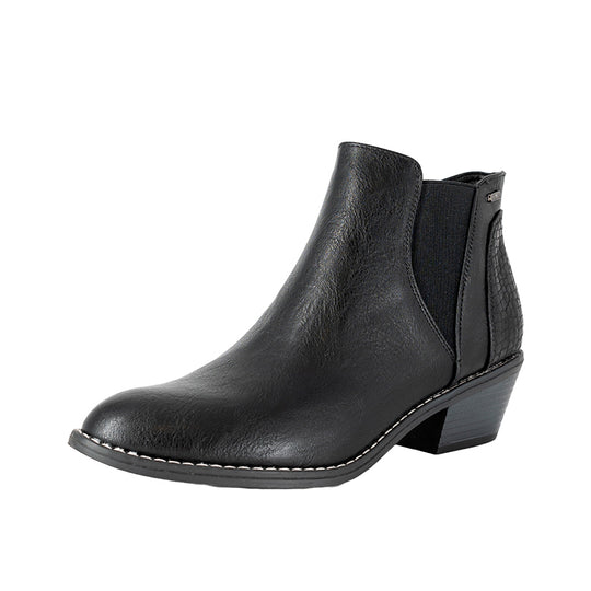 Botin Lena Negro Alquimia