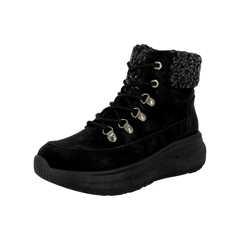 Botin Teslin Negro Alquimia