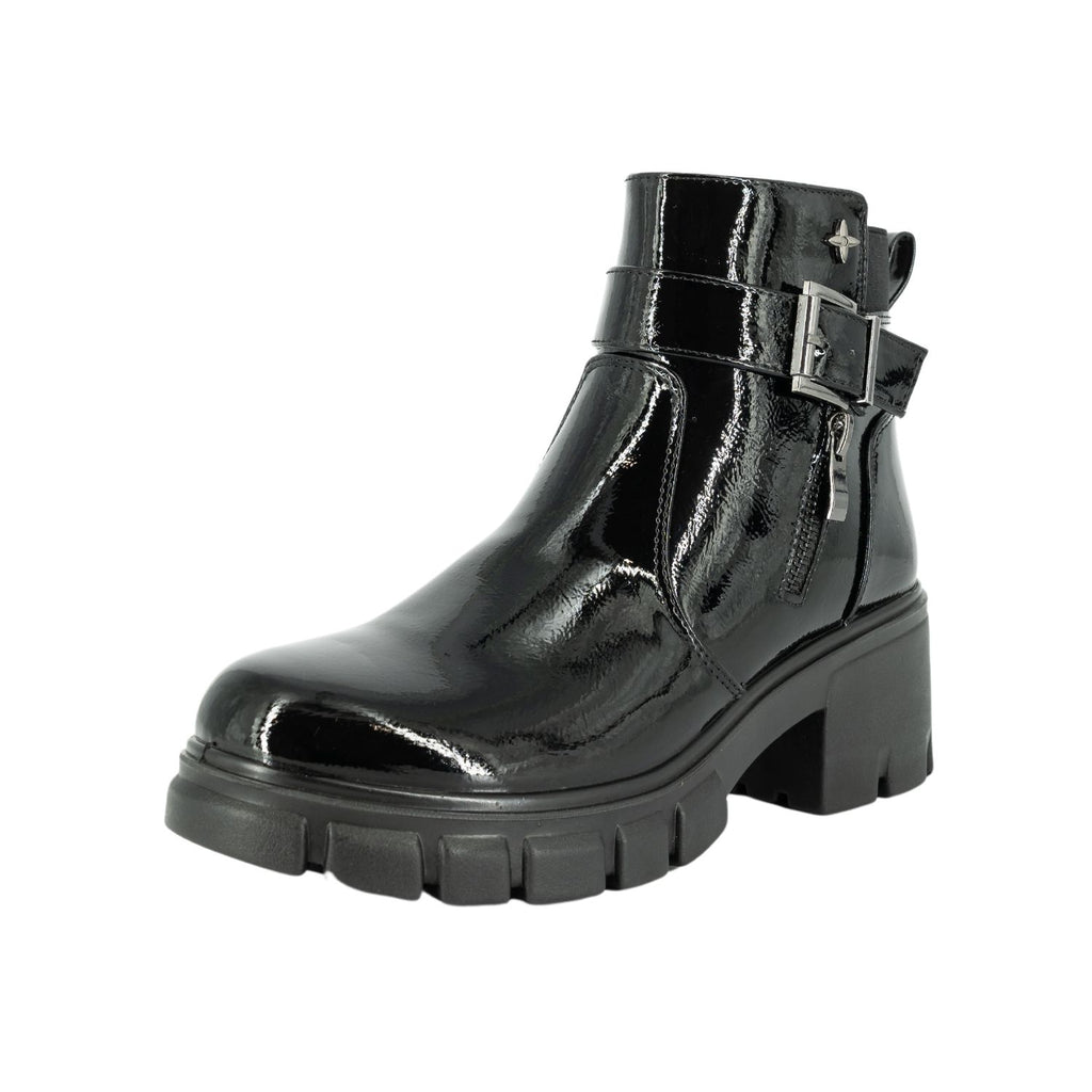 Botin Fleuret Negro Charol Alquimia