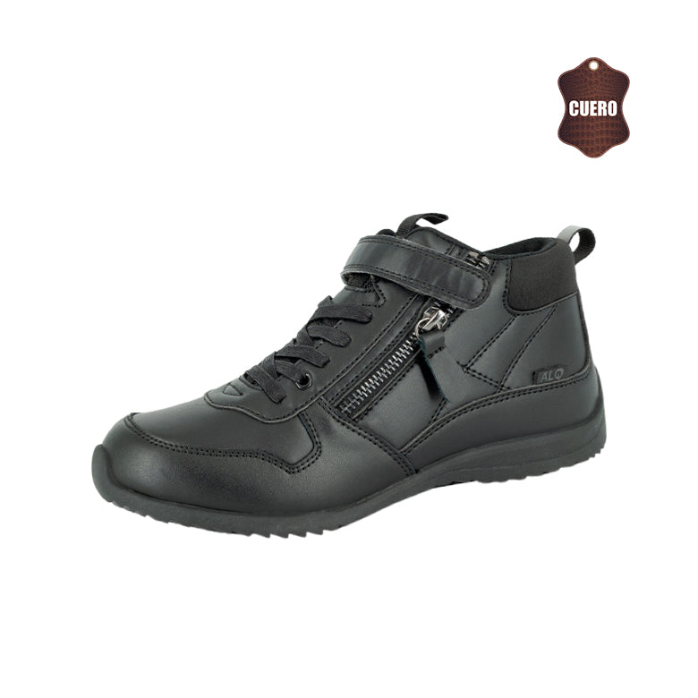 Zapato Escolar Luna Negro Alquimia