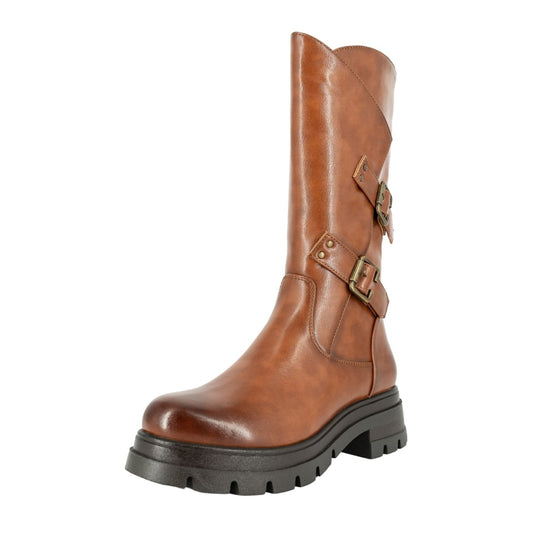 Bota Biker Zara Caramelo Alquimia