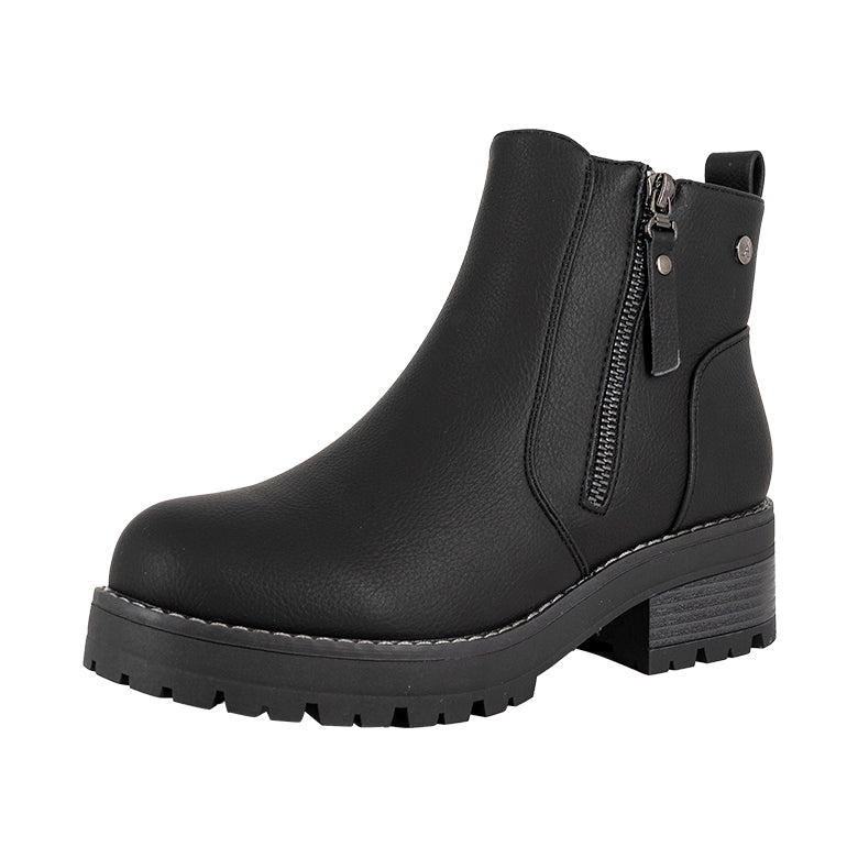 Botin Viole Negro Alquimia