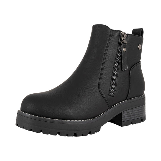 Botin Viole Negro Alquimia