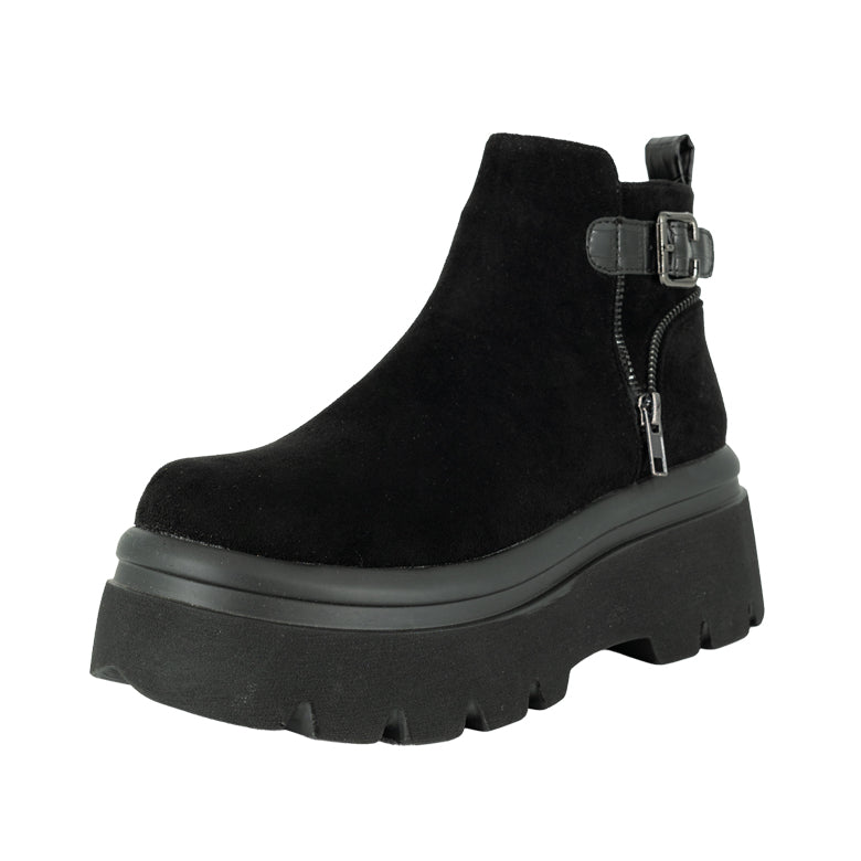 Botin Plataforma Tols Full Negro Alquimia