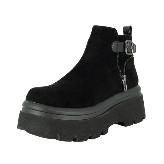 Botin Plataforma Tols Full Negro Alquimia