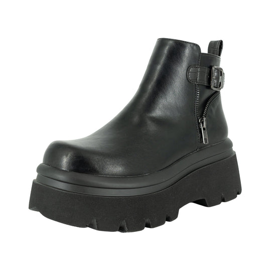 Botin Plataforma Tols Full Negro Alquimia