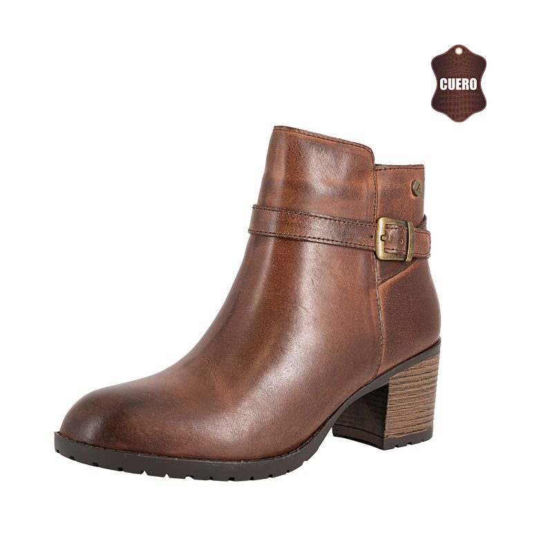Botin de Cuero Francy Café Alquimia