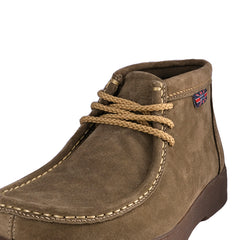 Botin de Cuero Castillo Tostado London Adixt – Komo2