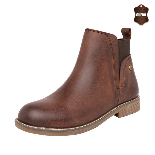 Botin de Cuero Doret Café Alquimia
