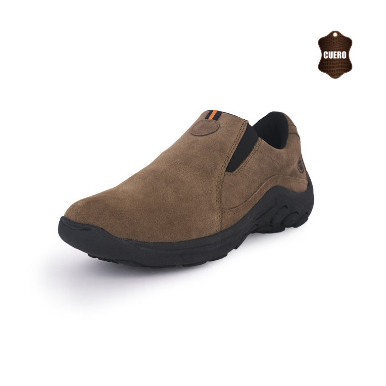 Zapato de Cuero Casual Grandidieri Tostado London Adixt