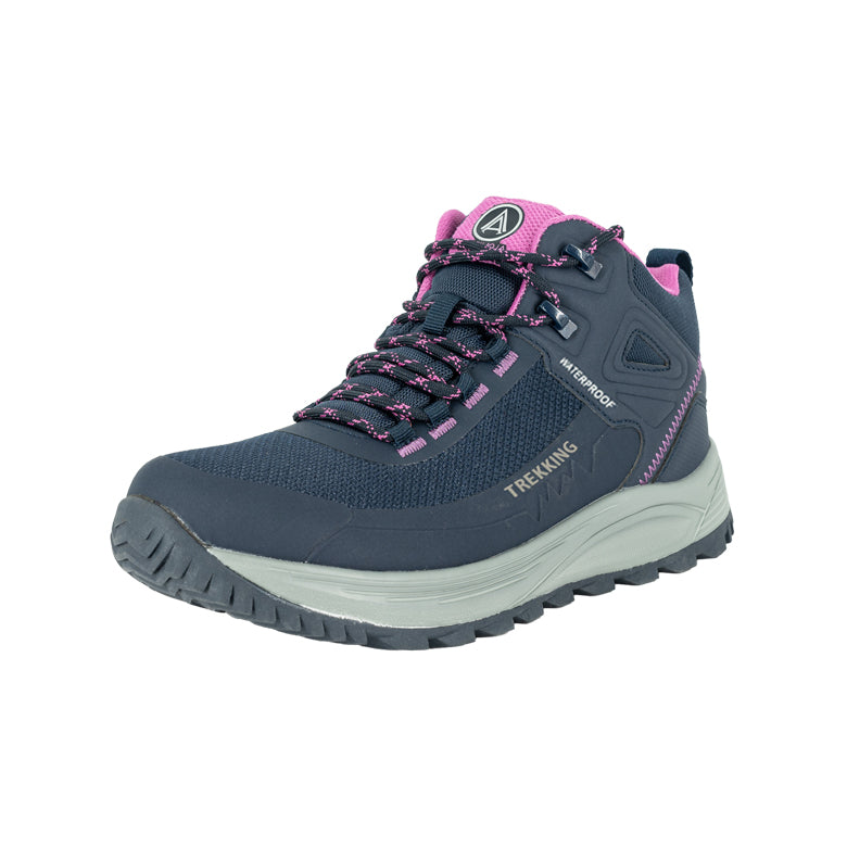 Botin Outdoor Waterproof Rosal Azul Alquimia