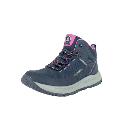 Botin Outdoor Waterproof Rosal Azul Alquimia