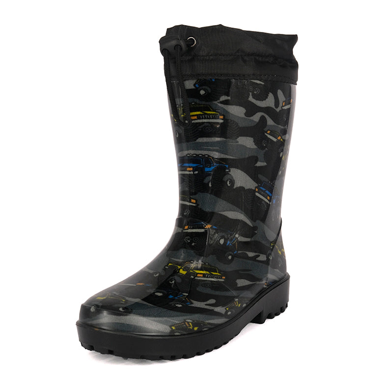 Bota de Agua con Polar Arana Negro Bamboo