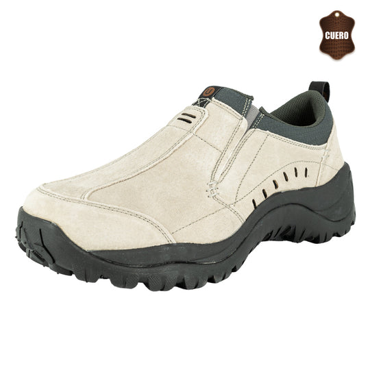 Zapato de Cuero Cedro Beige London Adixt