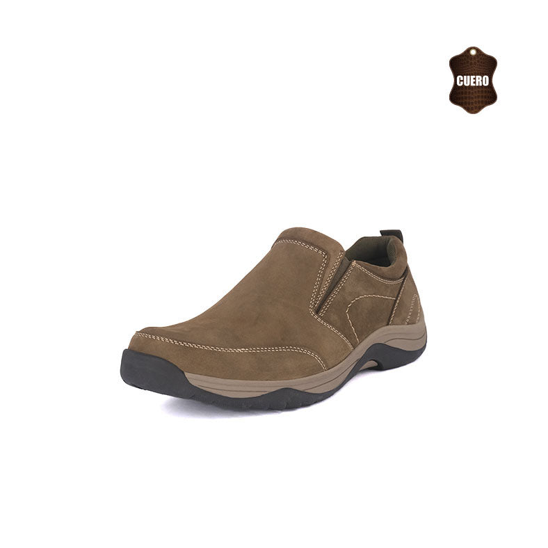 Zapato de Cuero Casual Orchis Verde London Adixt