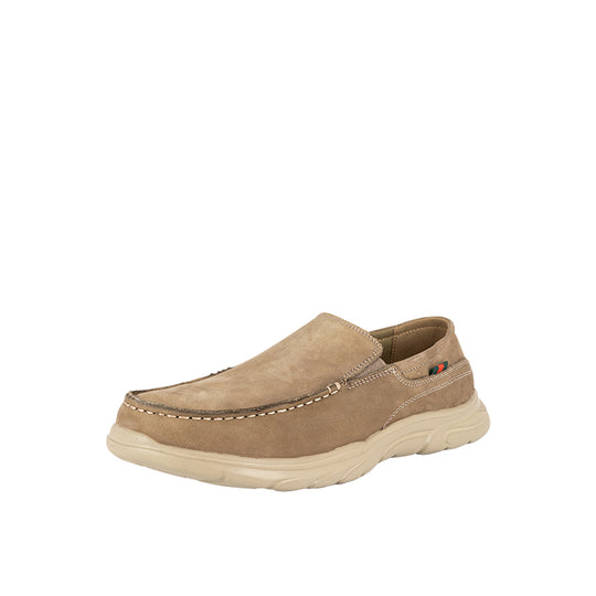 Mocasin de Cuero Pasu Beige London Adixt